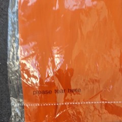 Vintage Winfield & Dennison Crepe Paper in Original Packets Orange & Black