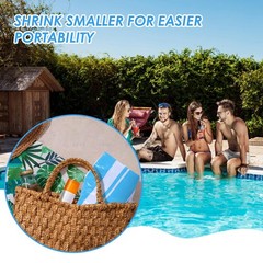 2 Pack Pool Float for Adults 4-in-1 Water Hammock Float, Saddle, Drifter, Lou…