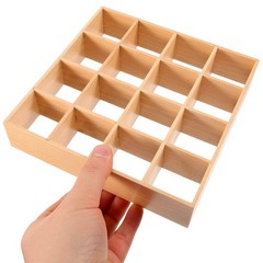 Miniature Wooden Storage Rack Mini House Furniture Mini Dollhouse Accessory