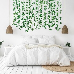 Fake Vines for Room Decor(24Pack168Ft) Aesthetic Artificial Plant Ivy Green