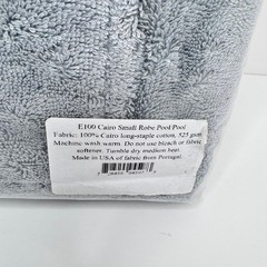 Matouk Cairo Bathrobe typically retails for around $310 USD Size Adult Small