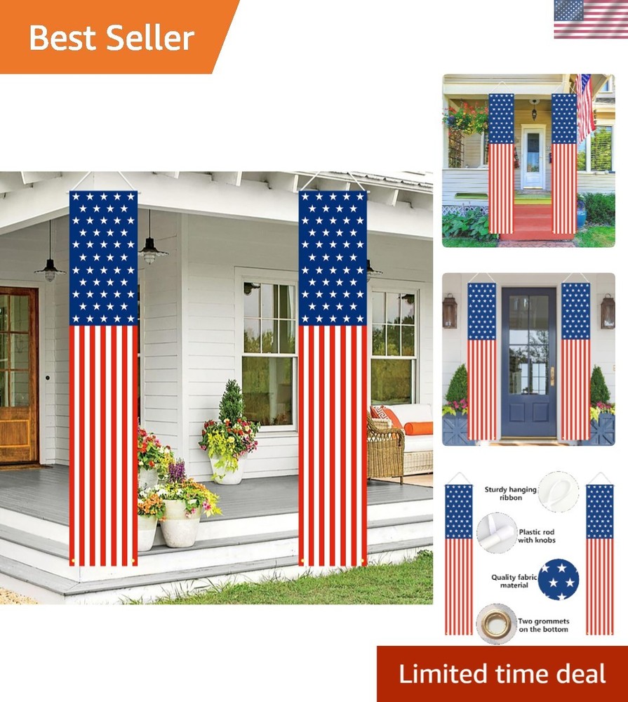 Eye-Catching Patriotic Flag Banners with Grommets – Decorate Your Home Stylishly