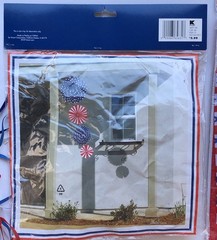 Vtg Lot Americana Patriotic Decorations Hanging Windsock Streamer Kmart NOS