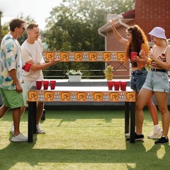 25ft Basketball Party Banner It’s Game Time Sports Hoop Decoration Banner Tape