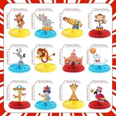 12PCS Theme Party Decorations Carnival Party Decorations Carnival Circus