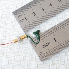 10 X OO / HO Scale Street Bracket Light Model Wall Lamp Posts LED Building