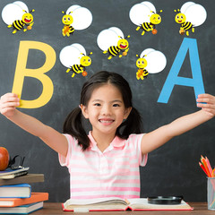 48 Pcs Bees Nameplates and Cut Outs Bee Theme Nametags Cutouts for Bulletin Boar