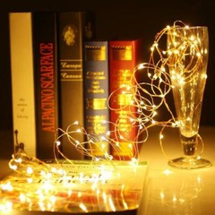 Fantado 100 Warm White LED Micro Fairy String Light, Waterproof Wire (33ft, A…