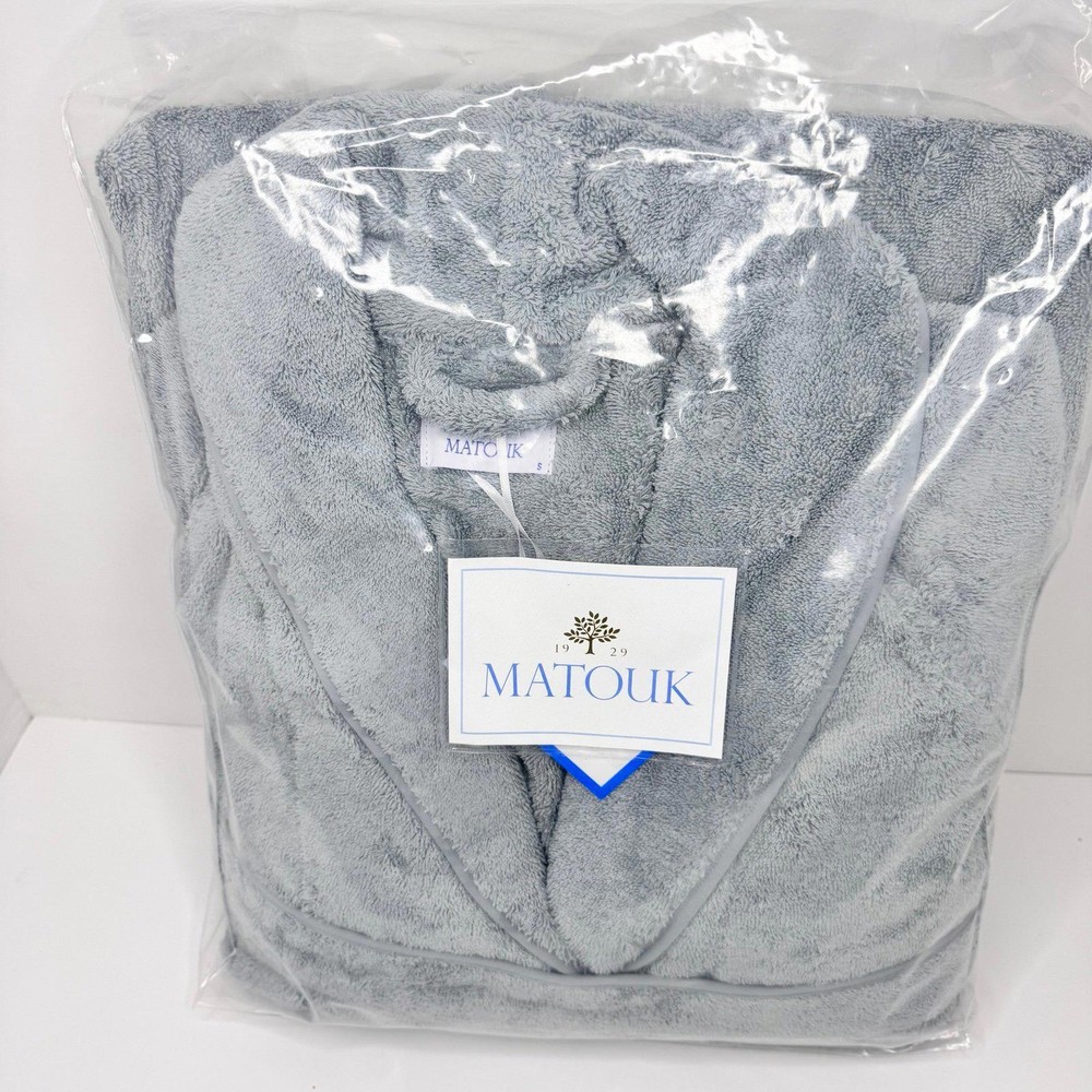 Matouk Cairo Bathrobe typically retails for around $310 USD Size Adult Small