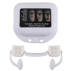 Halloween Scary Fangs Retractable Teeth for Party Cosplay Vampire Zombie Costume