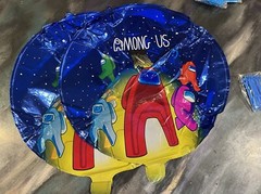 Among Us Birthday Party Supplies Decorations Video Game Party Decorations Set
