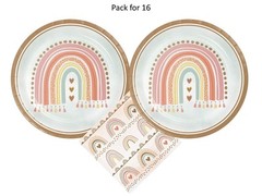 Boho Rainbow Baby Shower & Birthday Party Supplies