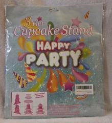 LILO & STITCH 3 TIER CARDBOARD CUPCAKE TREAT STAND BIRTHDAY PARTY DECORATION