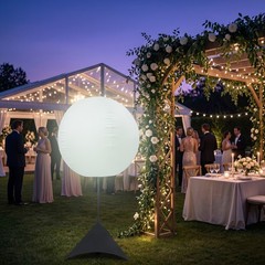 LED Inflatable Balloon With Stand Tripod,Party Inflatable Display Balloon Light