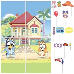 Bluey Scene Setter Decorations with Props for Parties and Events 16 Pieces