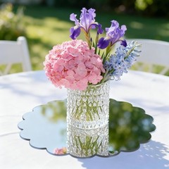 6 Pack 10 Inch Round Mirror Centerpieces for Tables Shatterproof Acrylic Scal…