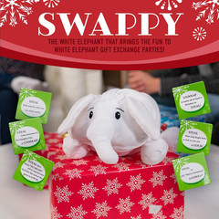 White Elephant Party Kit – Swappy the White Elephant Party Game – the Most Fun Y