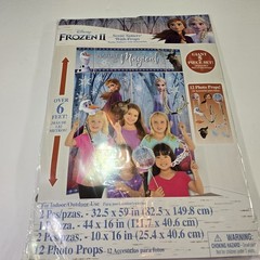 Disney Frozen II Scene Setters with Props 5 Piece Set Party Backdrop