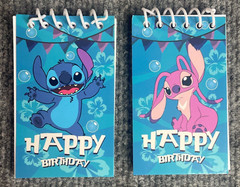 Lilo & Stitch Party Supplies Mini Notepads Happy Birthday Party Favor Set of 8
