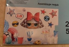 LOL SURPRISE WALL DECORATING Decor Craft Kit Stickers Birthday Party Lot Of 4