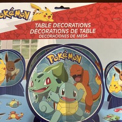 Pokemon Party Decorations Photo Backdrop with Props Table Decorations New