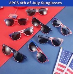 Patriotic Accessories Collection – Necklaces Bracelets Flags