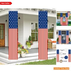Durable Grommet Hanging Flag Banners – Perfect for 4th of July Festivities