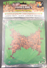 Minecraft Happy Birthday Jointed Banner 7.82 Feet Long