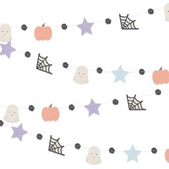 Pastel Halloween Garland Cute Halloween Decorations Pastel Spooky Party Pumpk…