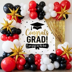 Red Balloons 129pcs Different Sizes 18 12 10 5 Inch for Garland Arch Kit, Lat…