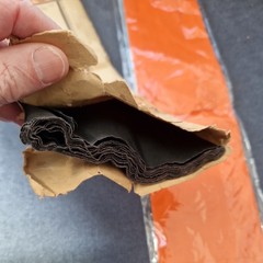Vintage Winfield & Dennison Crepe Paper in Original Packets Orange & Black