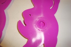 1993 Barney the purple Dinosaur plastic ballon weight lot of 10 new NOS