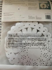 Martha Stewart Crafts Rosettes Hanging Decor Set of 3 NEW