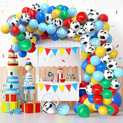 Toy Inspired Story Party Decorations, 68Pcs Red Green Yellow Blue Cloud Cartoon
