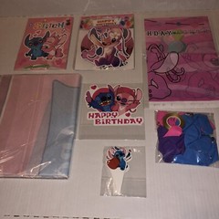 Lilo And Stitch Party Supplies Photo Backdrop Balloons Decorations