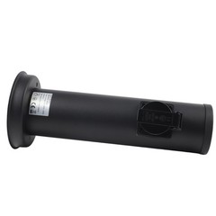 2 Way Stainless Steel Garden Socket Column For Outdoor Use Anthracite Round