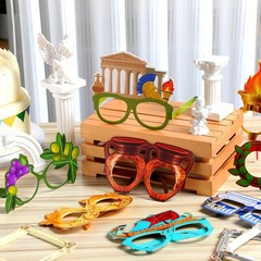 Greek Mythology Decor Paper Glasses Frames Greece Party Favors 36 Pcs