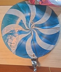 Qualatex Candy Sweets Swirl 18″ Foil Mylar Happy Birthday Party Balloons 2pk