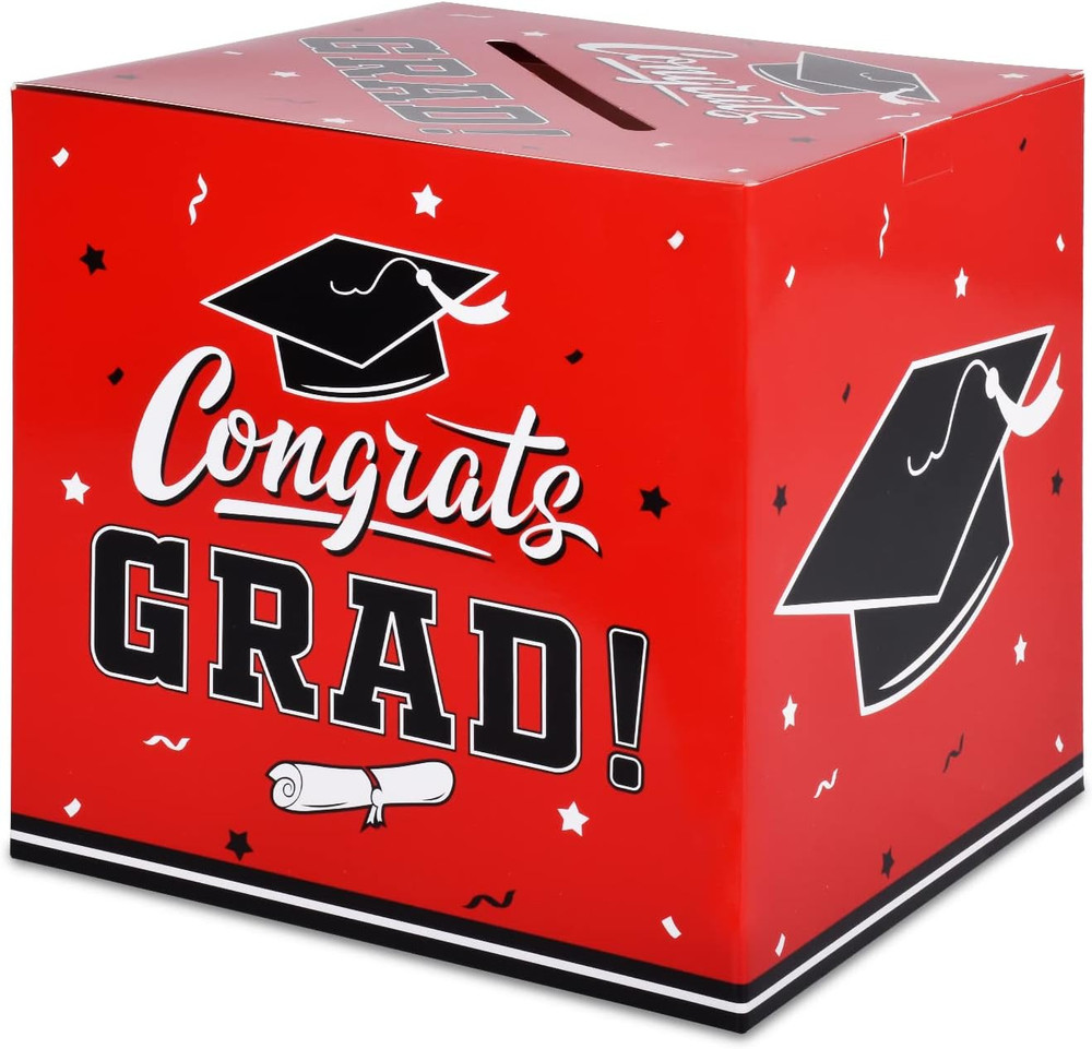 Graduation Decorations 2026 Grad Card Box for Gift Graduation Party Favors Decor