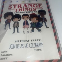 Stranger Things Party Supplies Birthday Decorations Set Include 7 Item Set
