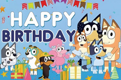 Bluey Birthday Party Decoration Kit