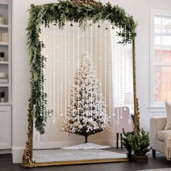 24 Pcs 39″ Clear Acrylic Crystal Garland Strands Beaded Chain for Wedding Decor
