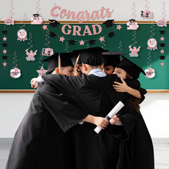 Pink Graduation Decorations 2026, Pink Graduation Party Decorations