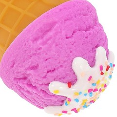 Simulated Ice Cream Cone Model Artificial Food Prop Photography Shop Decor