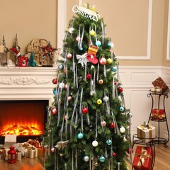 40000 Strands 19.7 Inch Silver Tinsel Icicles Christmas Tree Foil Fringe Decor