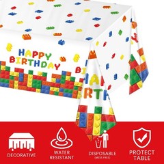 Complete 177 Pcs Building Block Themed Party Set – Perfect for Boys’ Birthdays