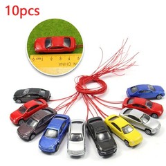 Model Trains Model Car Train 45mm(L) X 16mm(W) X 11mm(H) 6V Random Style