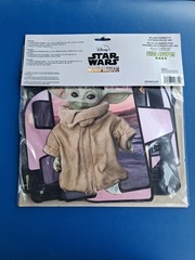 3 Pcs Star Wars Photo Backdrop, Birthday Party Decorations Candle, Banner (B11)
