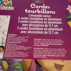 Dora The Explorer Swirl Decorations Hanging Birthday Party Supplies New