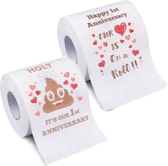 Happy 1 Year Anniversary Wedding Decorations for Him, One Year Anniversary, 1St